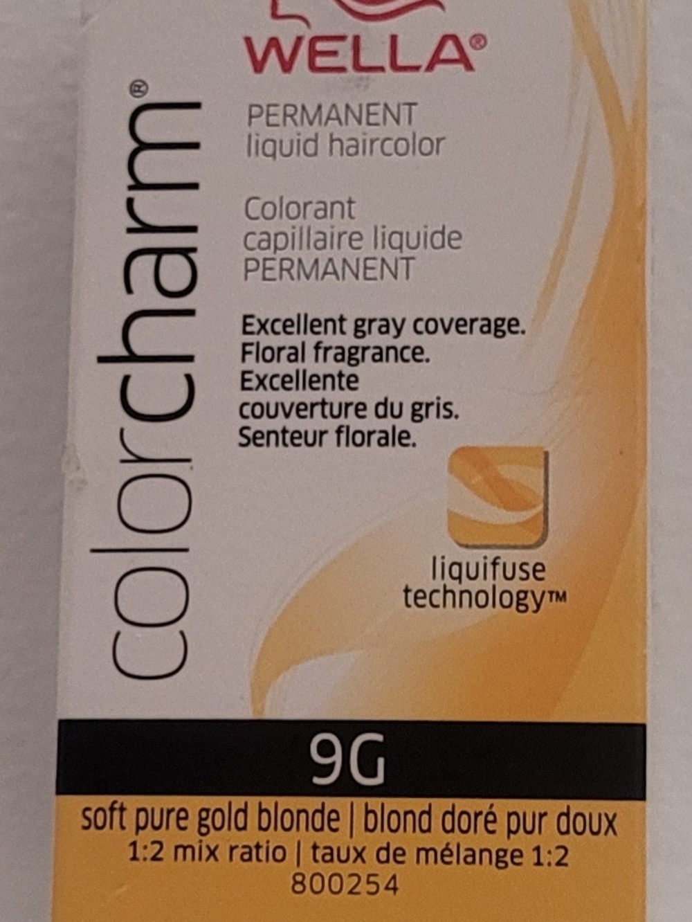 Wella 9G Soft Pure Gold Blonde Haircolor - White & Gold Packaging